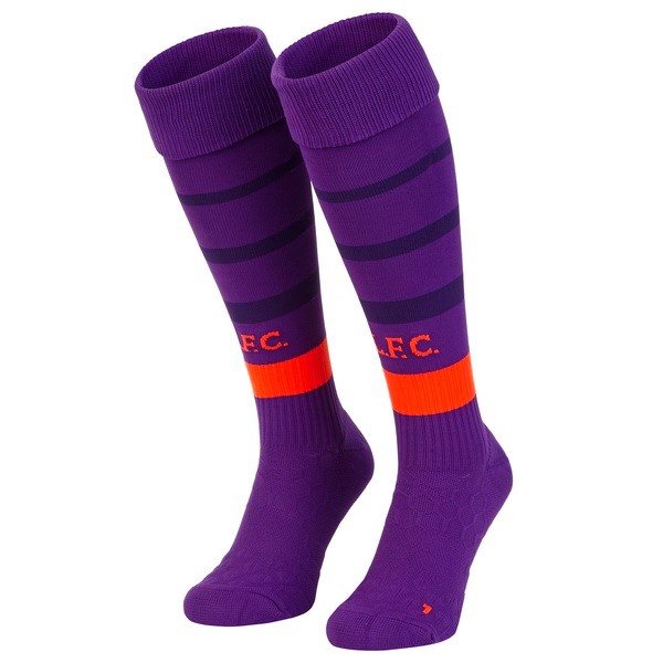 Calcetines Liverpool 2ª 2018-2019 Purpura